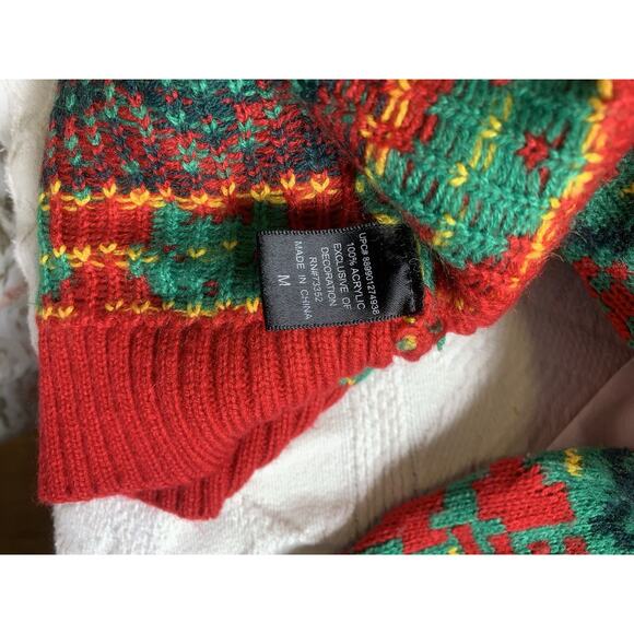 33 Degrees Ugly Christmas Sweater Grumpy Cat Bells Holiday Time Md - Picture 8 of 9